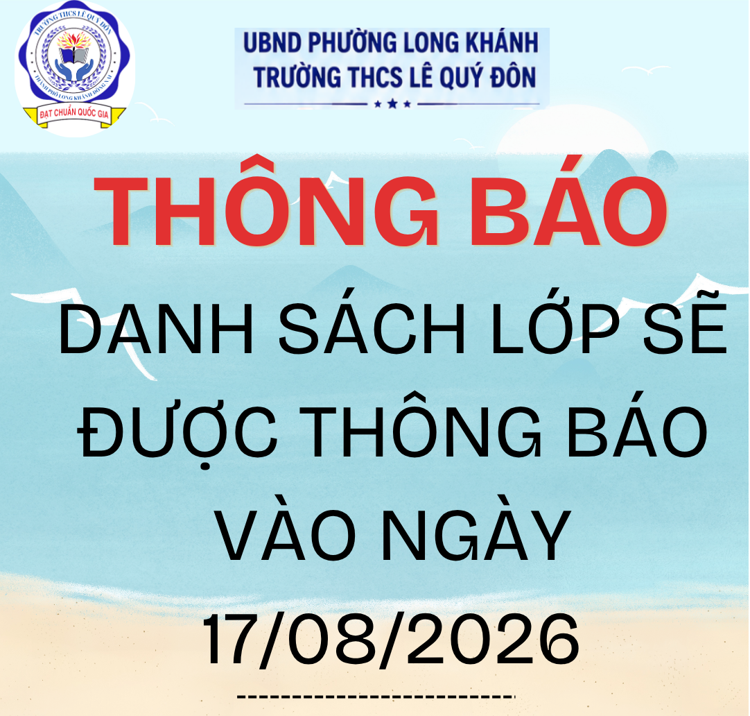 thông báo ds lớp sau 17 08