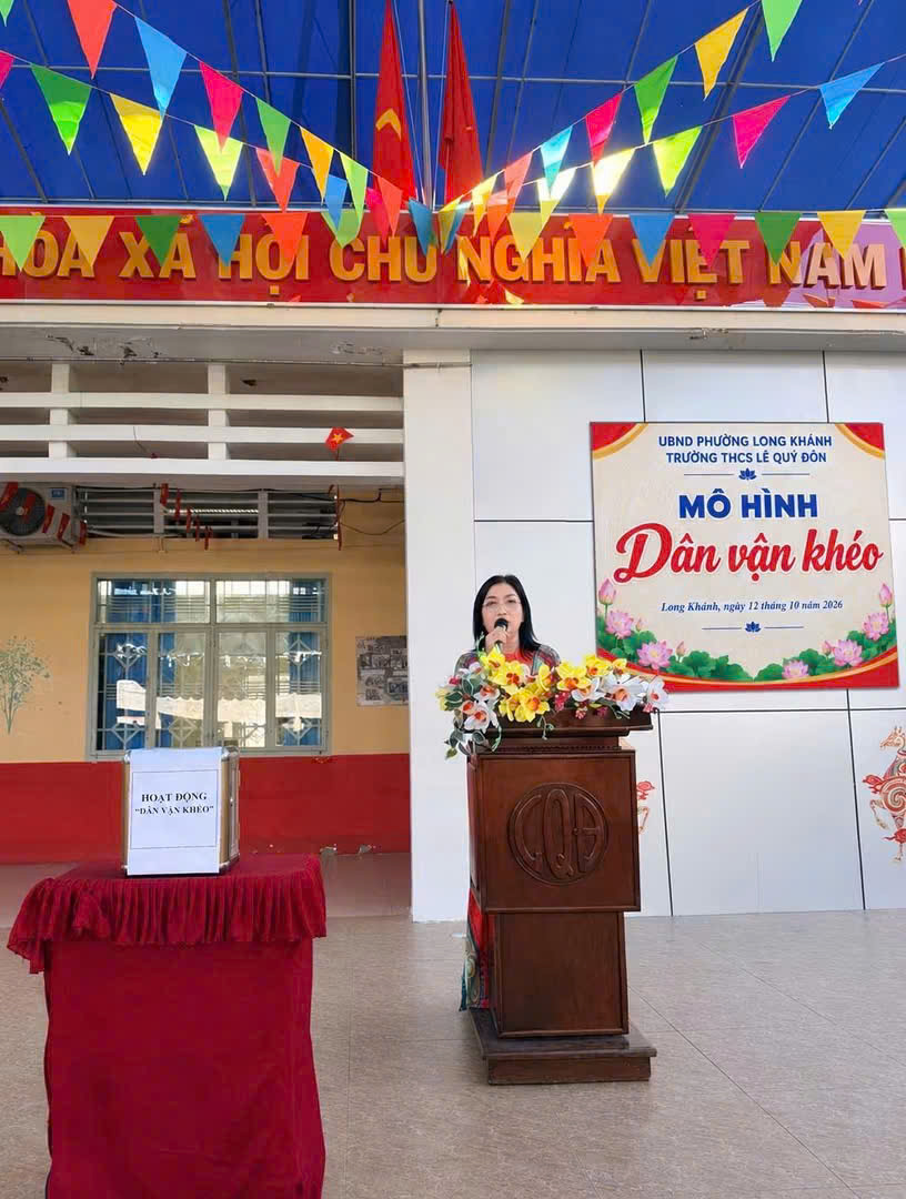 🌻 TRƯỜNG THCS LÊ QUÝ ĐÔN TRIỂN KHAI MÔ HÌNH “DÂN VẬN KHÉO” – CHUNG TAY HỖ TRỢ HỌC SINH CÓ HOÀN CẢNH KHÓ KHĂN ​ 🌻