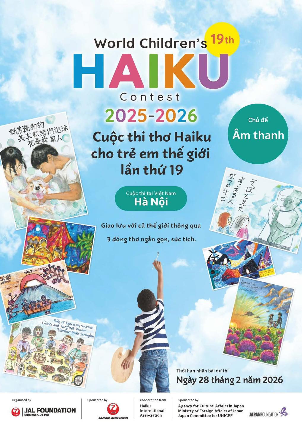 ​CUỘC THI SÁNG TÁC THƠ HAIKU “JAL HAIKU CONTEST” ​