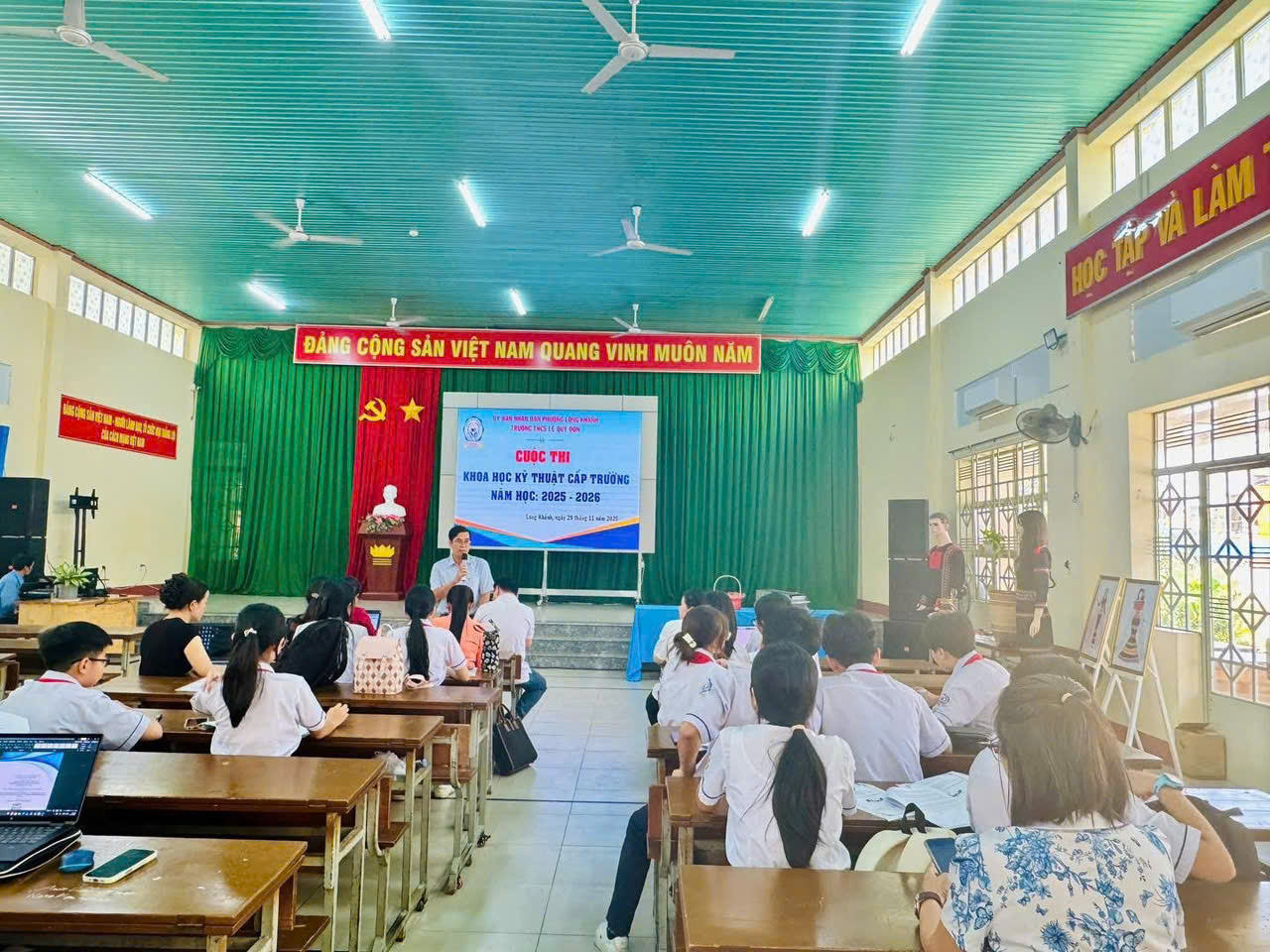 🎉 CUỘC THI KHOA HỌC KỸ THUẬT CẤP TRƯỜNG – NĂM HỌC 2025–2026