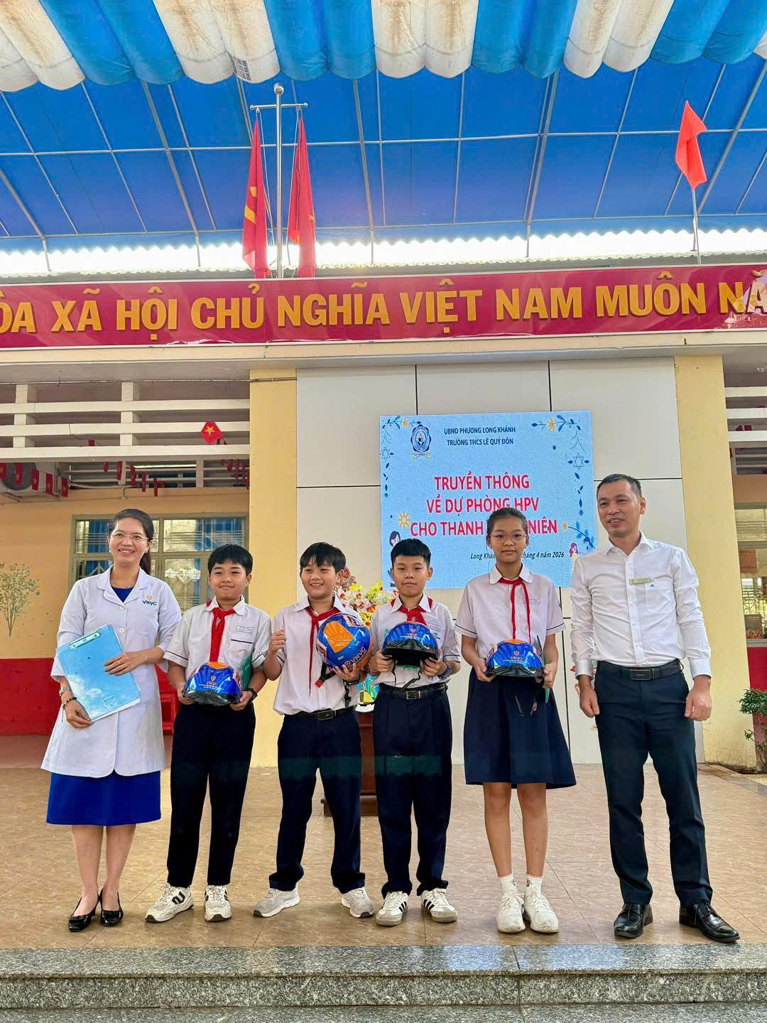 🏥📢TRUYỀN THÔNG VỀ DỰ PHÒNG HPV CHO THANH THIẾU NIÊN