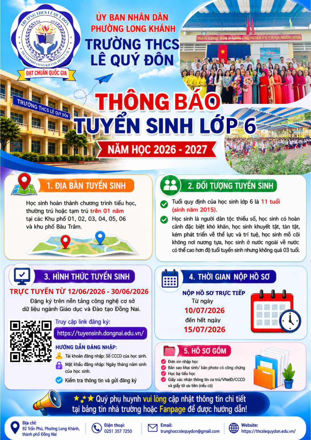 THONG BAO TUYEN SINH (CHINH THUC)