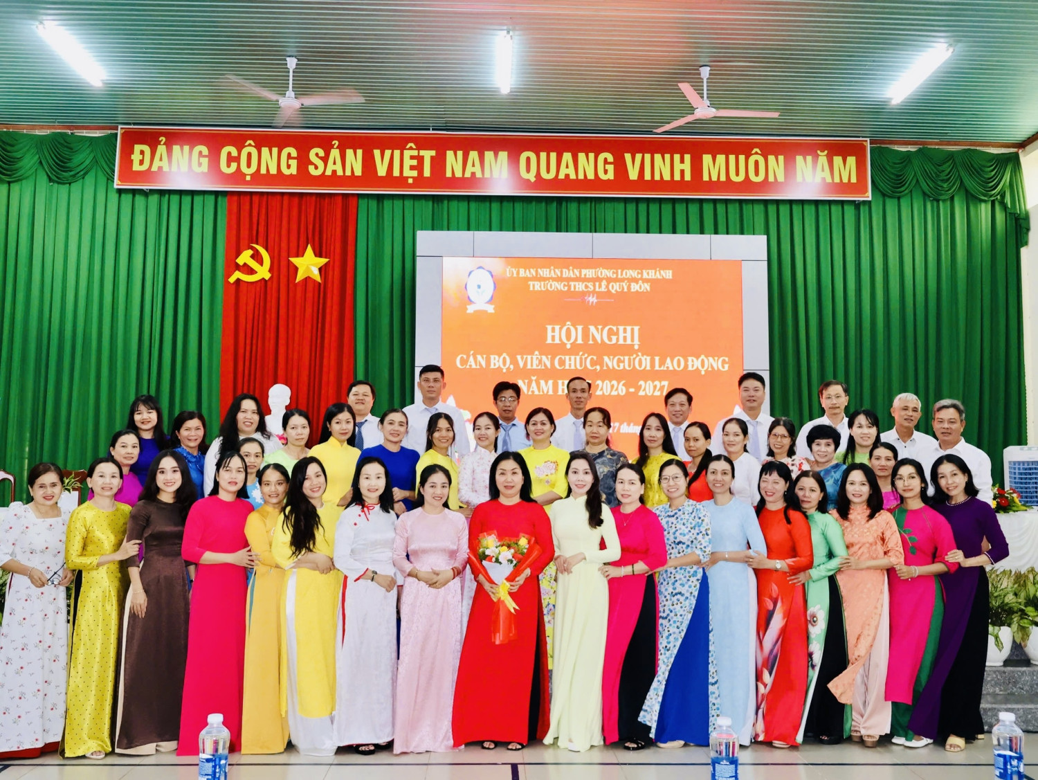 🌻 TRƯỜNG THCS LÊ QUÝ ĐÔN TỔ CHỨC HỘI NGHỊ CÁN BỘ, VIÊN CHỨC, NGƯỜI LAO ĐỘNG NĂM HỌC 2026–2027 🌻
